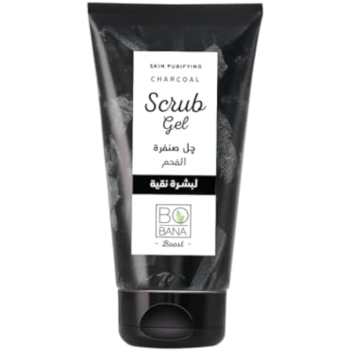 Bobana charcoal scrub, 150ml